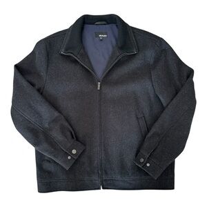 Murano Black Wool Jacket Size XL